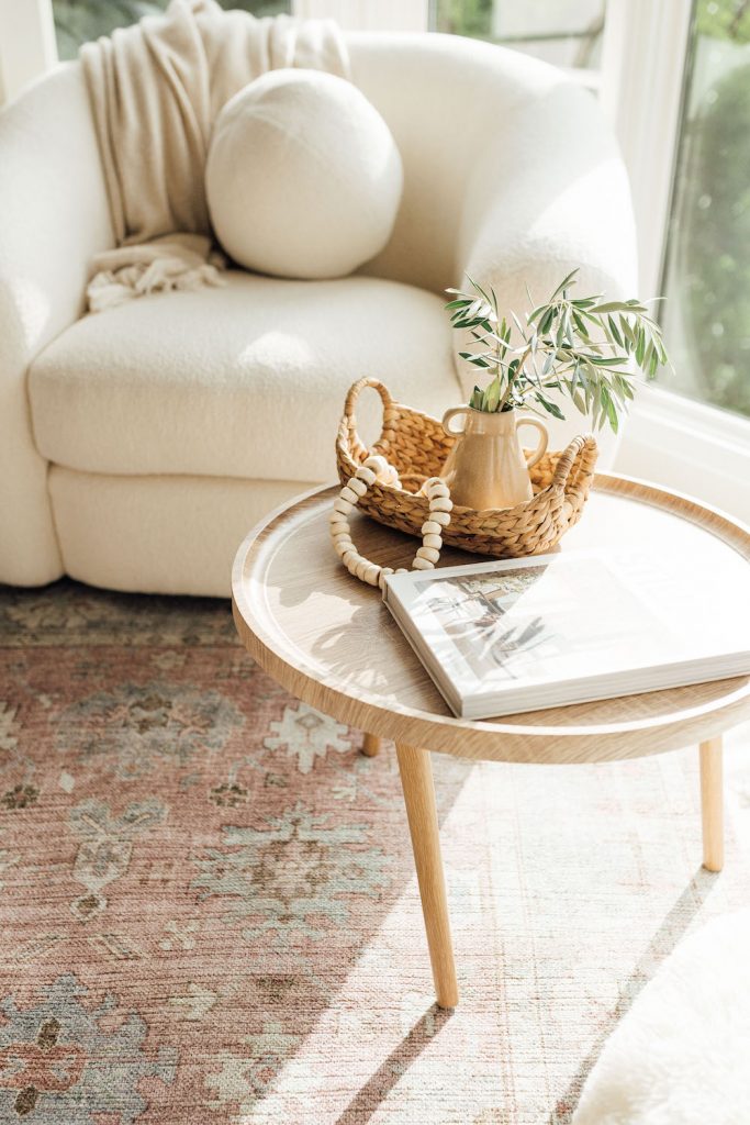 Camille's living room tour_morning habits