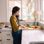 cooking chopping vegetables_natural ways to relieve PMS symptoms