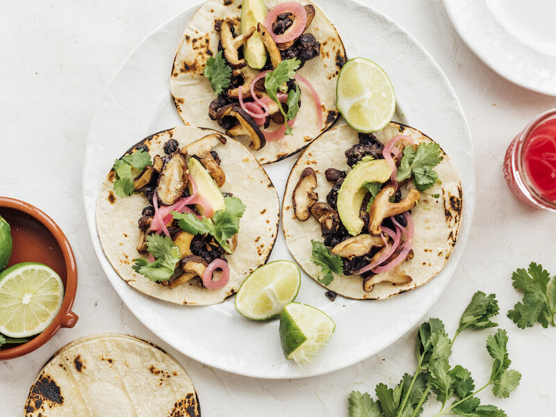 mushroom-tacos