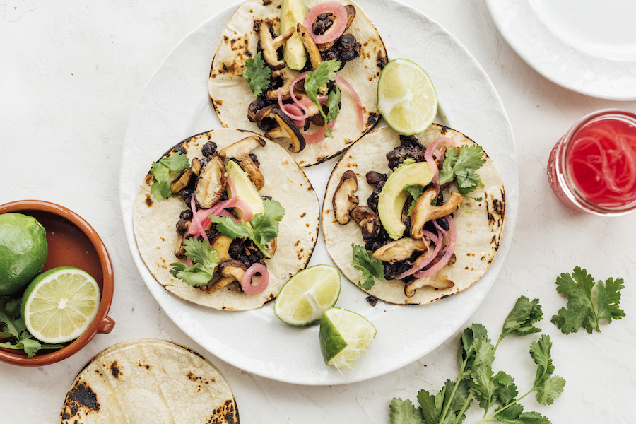 mushroom-tacos