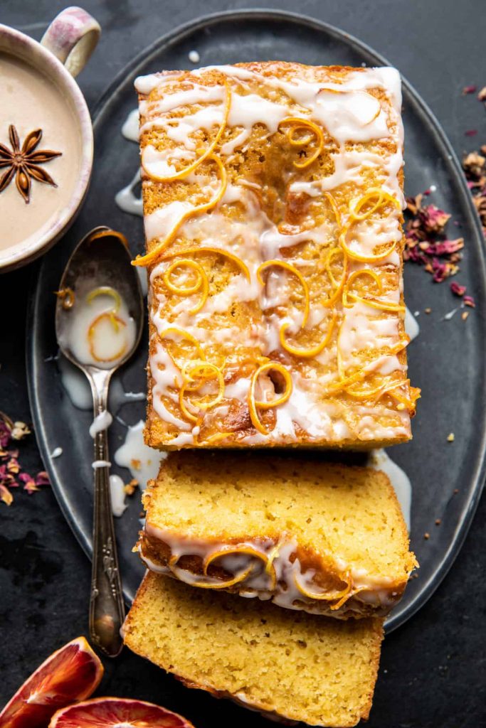 Lemon Chai Cake_romantic breakfast in bed ideas