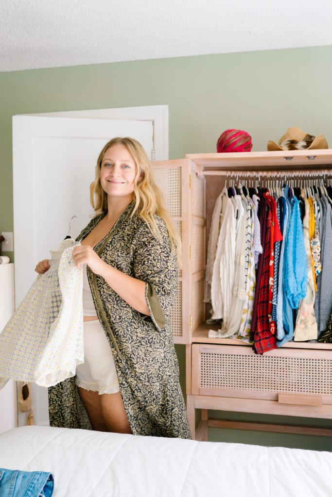 Model and Stylist Beth Hitchcock_morning habits