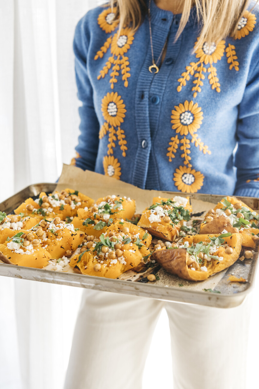whole roasted butternut squash