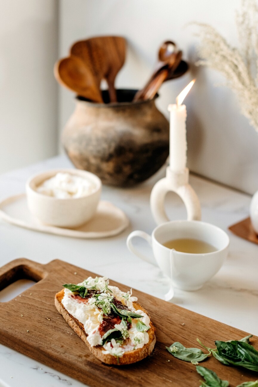 morning tea and toast, breakfast, kitchen, morning ritual_is black tea good for you