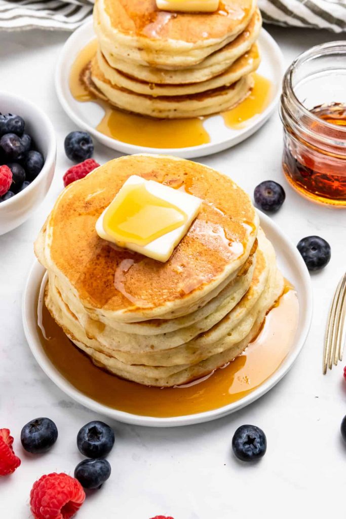 Super Fluffy Pancakes_romantic Valentine's Day recipes