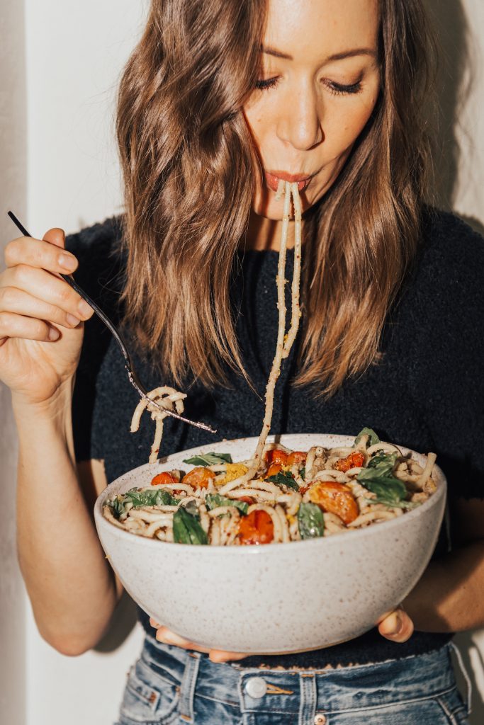 creamy vegan pasta cherry tomato recipes