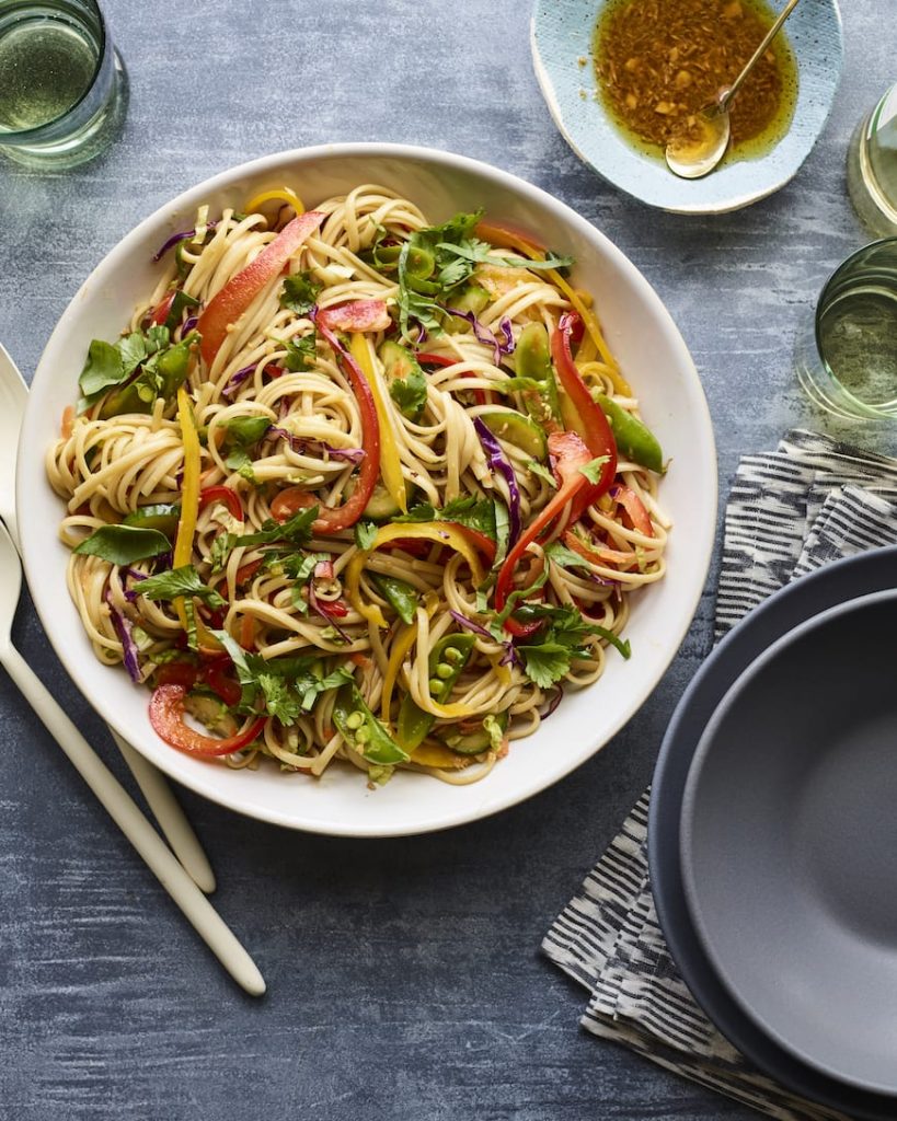 Sesame Noodle Salad_vegan pasta salad recipes