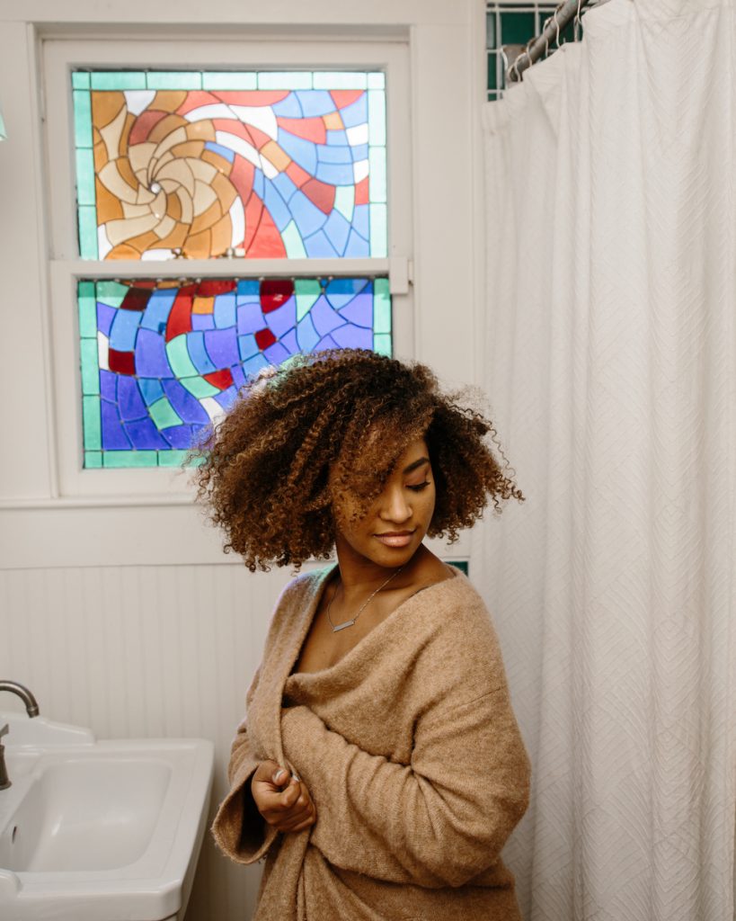 Jheri Curl, skincare routine, morning rituals, women of color beauty companies