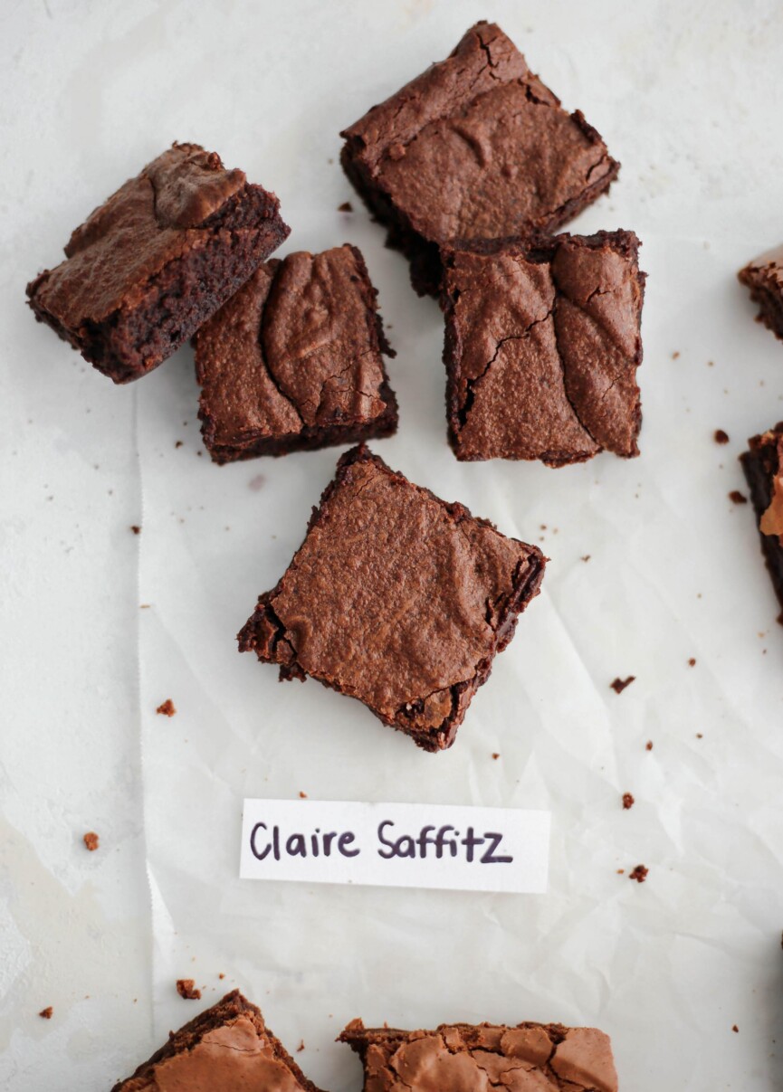 I baked 6 different brownie recipes from the internet - there's a brownie recipe for everyone, and this was the winner