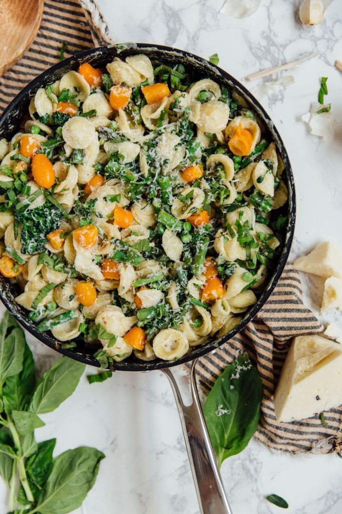 One-Pot Pasta Primavera_Healthy One-Pot Pasta Recipes