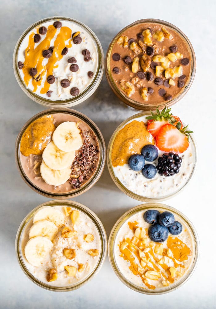 Easy Basic Overnight Oats_quick breakfast ideas 
