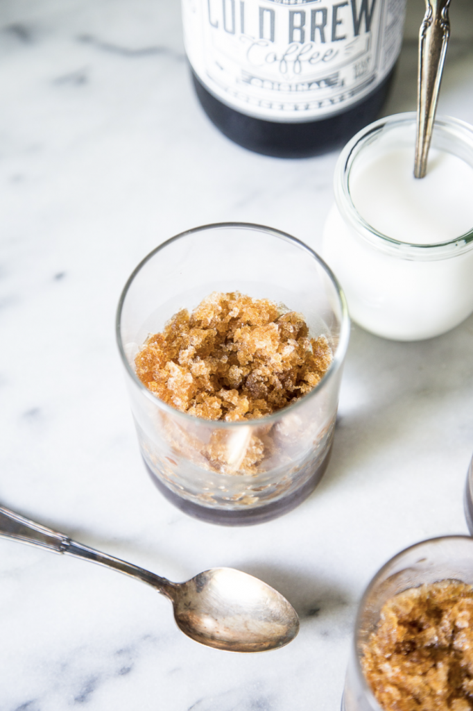 Easy Cold Brew Recipes_Vietnamese Coffee Granita