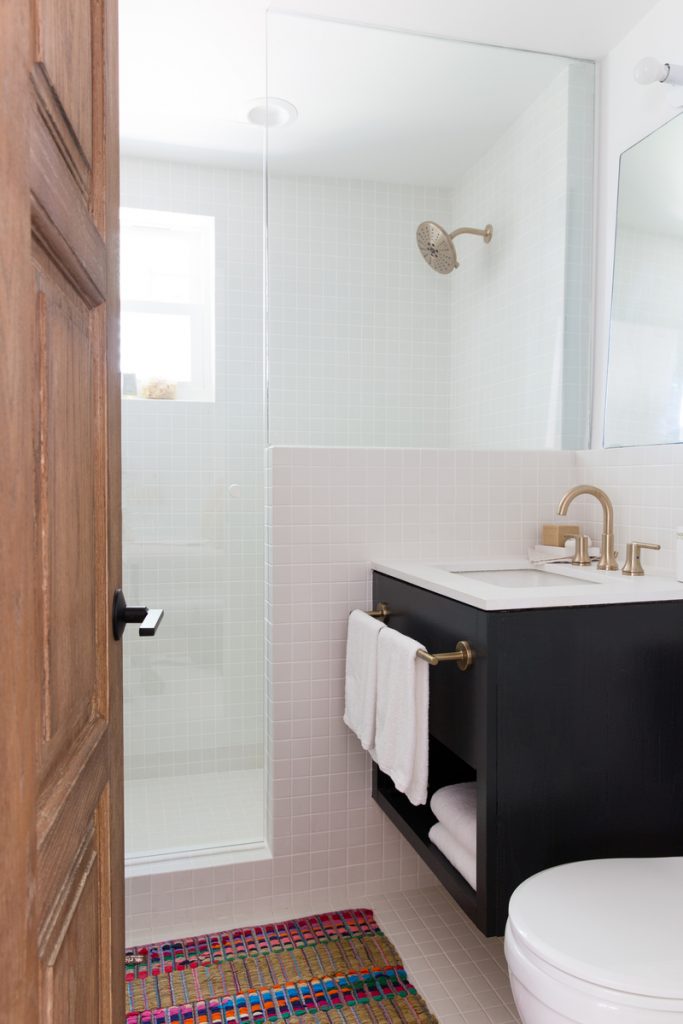 bathroom, Chanel's guest house, Molly Culver photography, hardware, fixtures, tile_how to refresh your space