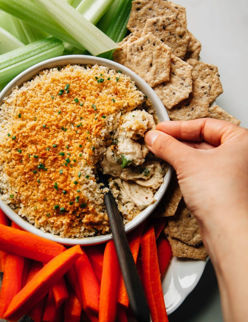 Vegan Jalapeño Popper Dip_easy dairy free recipes