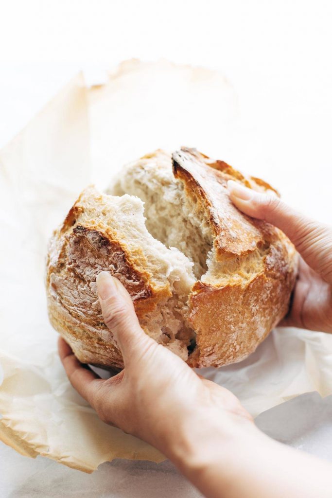 Miracle No Knead Bread_easy bread recipes