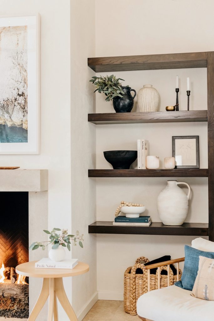 Camille Styles, living room, bookshelf, Michelle Nash photography