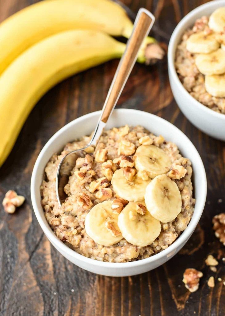 Overnight Slow Cooker Steel Cut Oats_easy vegetarian crockpot recipes