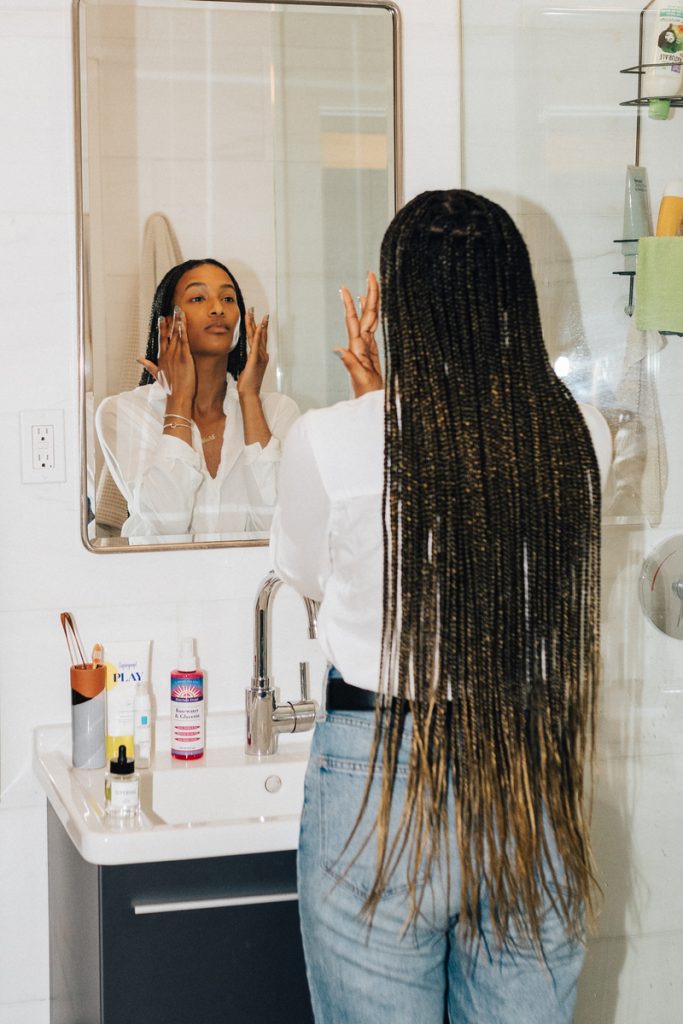 Shanika Hillocks, morning routine, Michelle Nash photography, skincare_best hyperpigmentation products