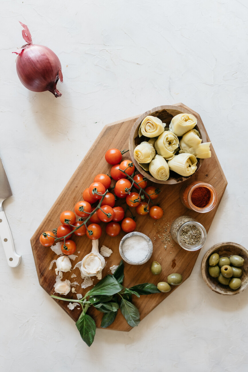 Sheet Pan Lemon Chicken with Spring Veggies