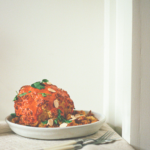 Hetty Mckinnon - My Go To Meal - Whole Roasted Gochujang Cauliflower with White Beans