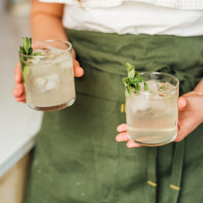 spring happy hour, ashleigh amoroso, cocktails, green