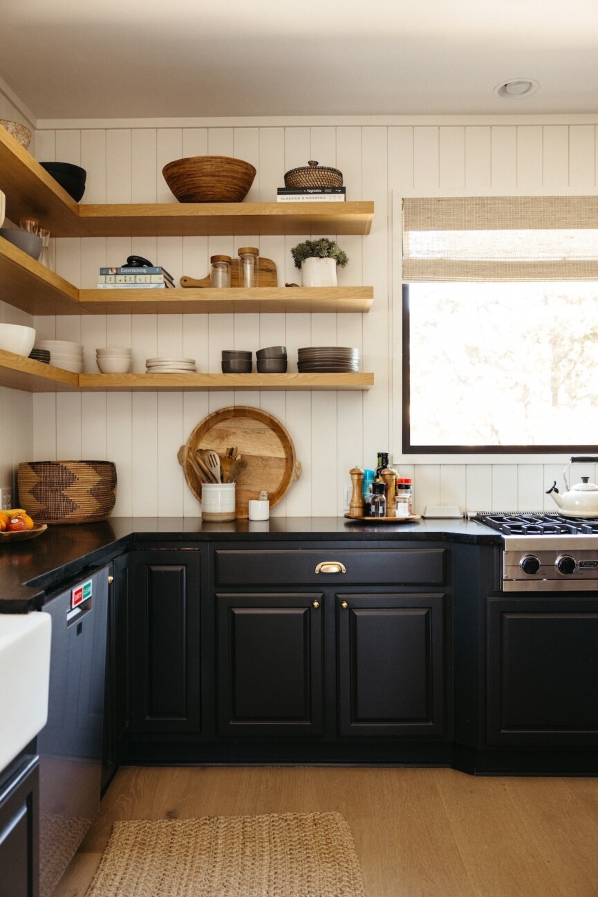 modern kitchen drawer storage