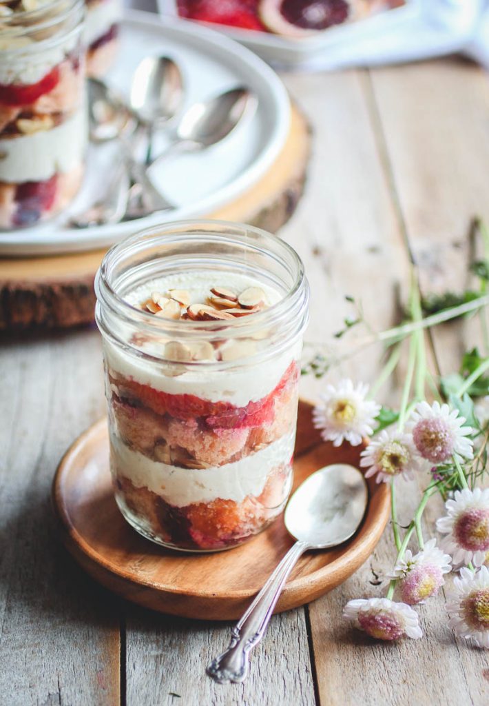 Blood Orange Amaretto Mascarpone Trifles_easter desserts