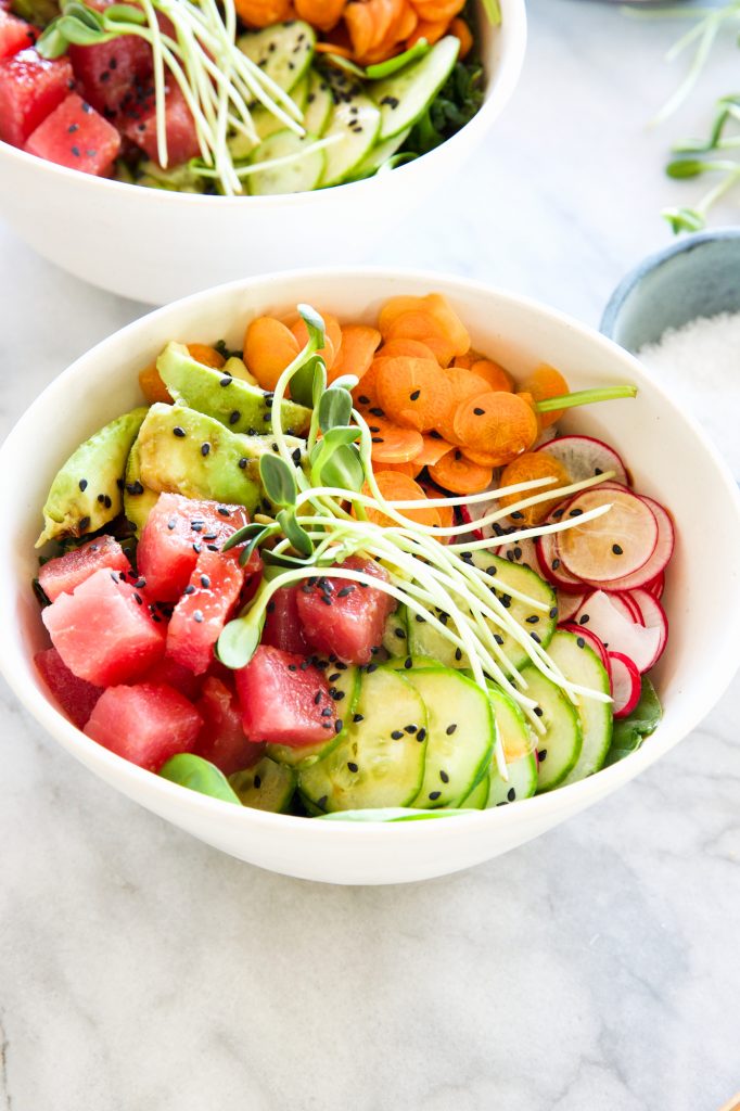 Ahi Tuna Poke Bowl