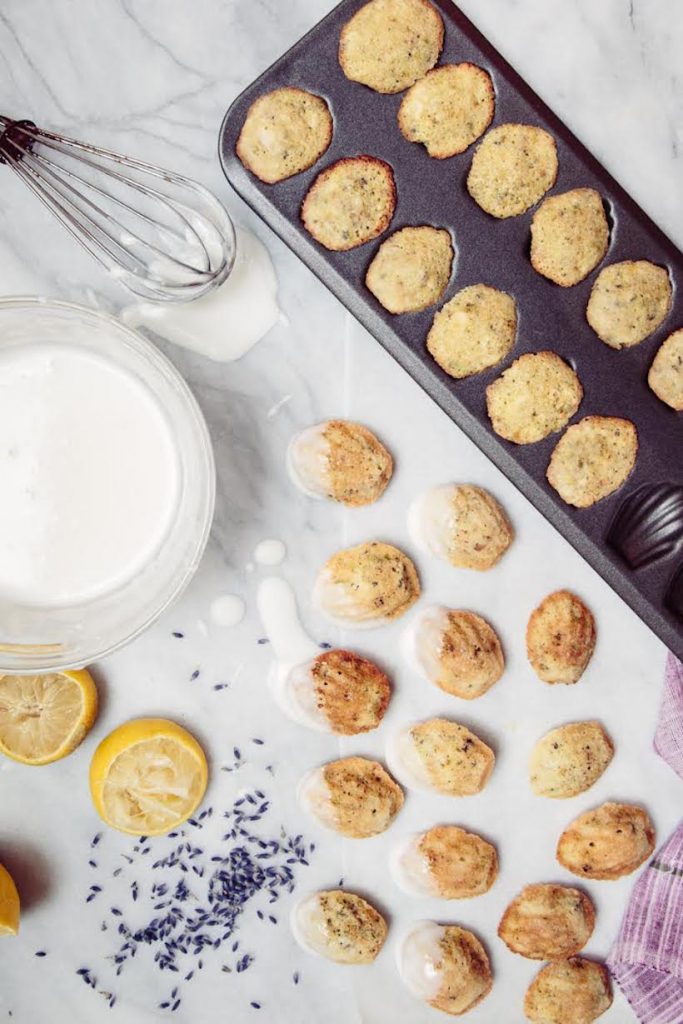 Lavender Pistachio Madeleines_easter desserts