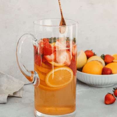 rosé sangria recipe, strawberry rosé sangria, sangria, summer drink, spring drink, refreshing, delicious