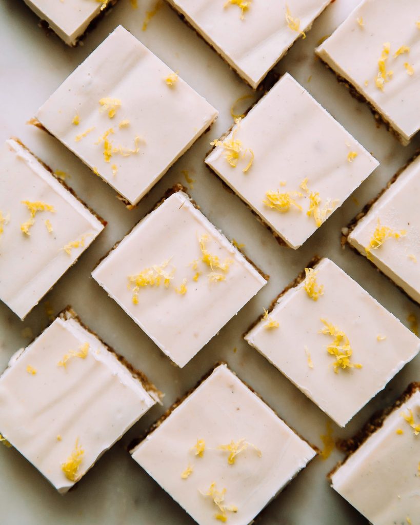 Creamy Vegan Lemon Bars_easter desserts