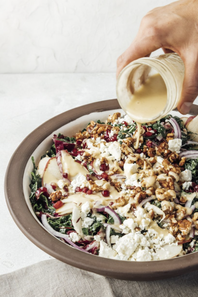 best foods with electrolytes_Chopped Kale Salad with Mustard-Shallot Vinaigrette