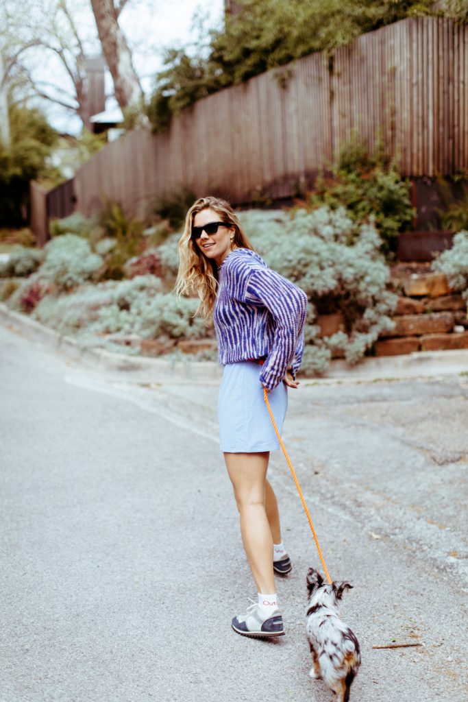 Ty Haney walking her dog_what is HRV