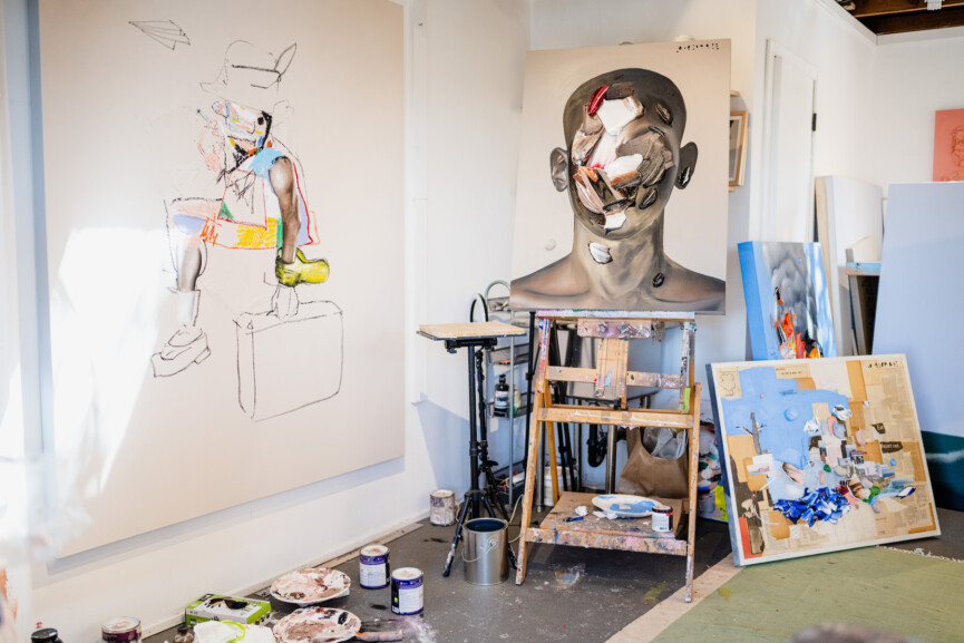 Joey Lee art studio