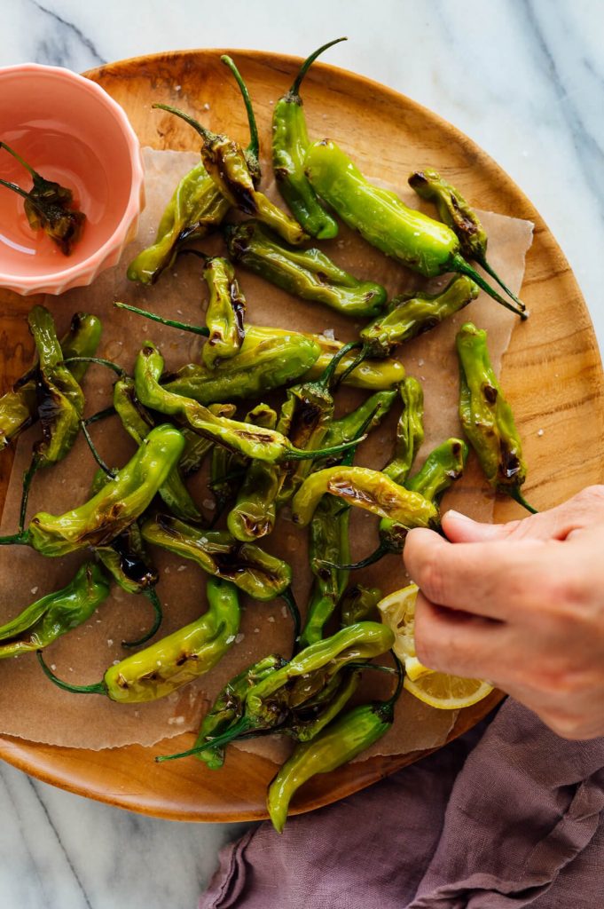Blistered Shishito Peppers
