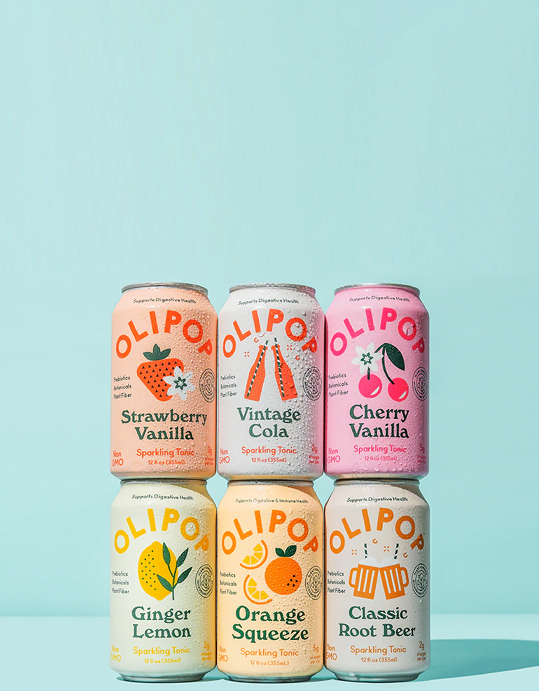 olipop soda sampler for gut health