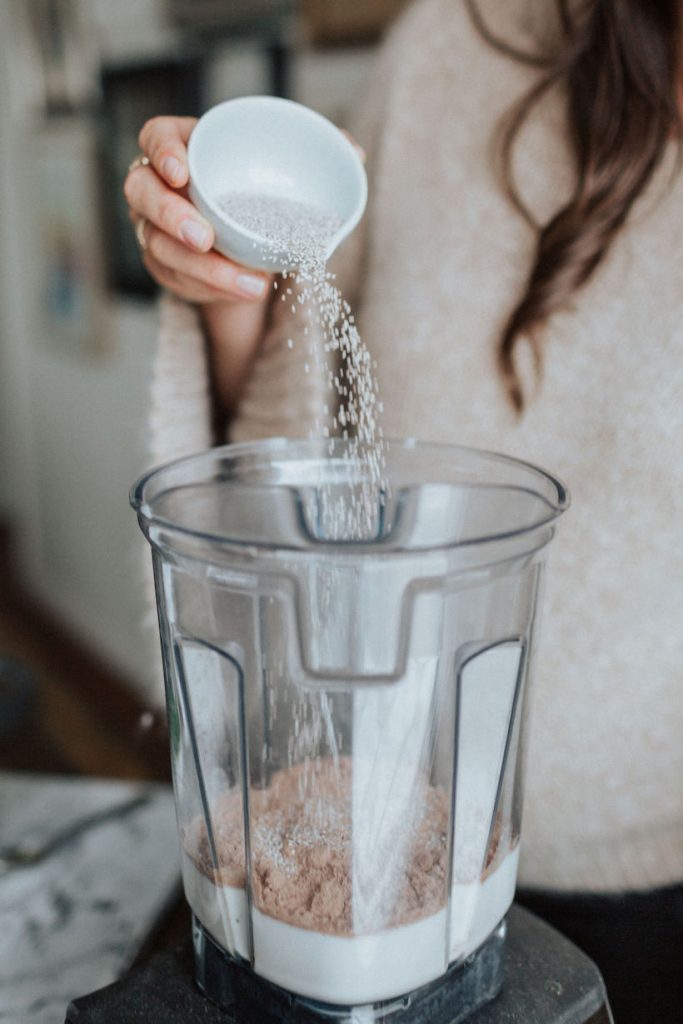 Kelly LeVeque smoothie_how to store nuts