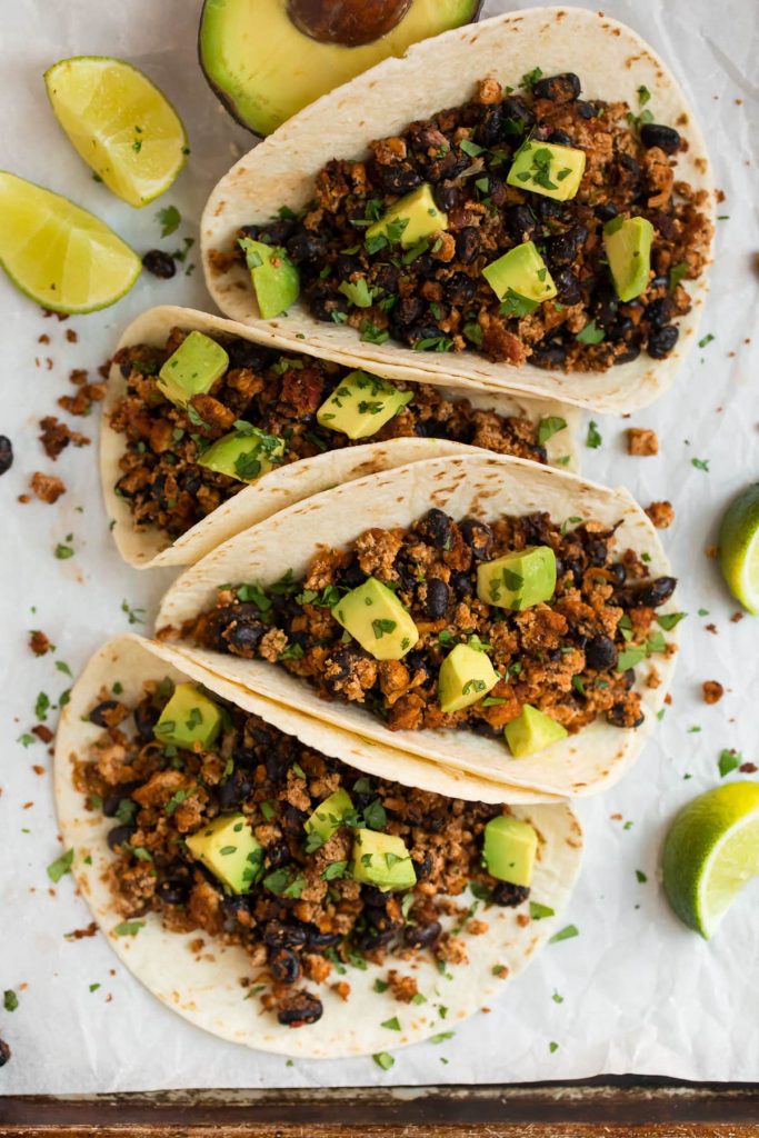 Tofu Tacos_ground meat substitutes