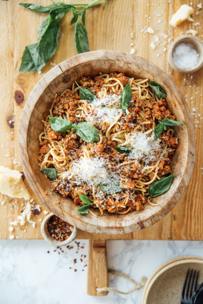 Vegetarian Pasta Bolognese, vegetarian pasta recipes