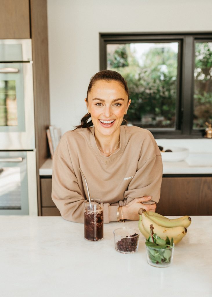 Megan Roup morning smoothie