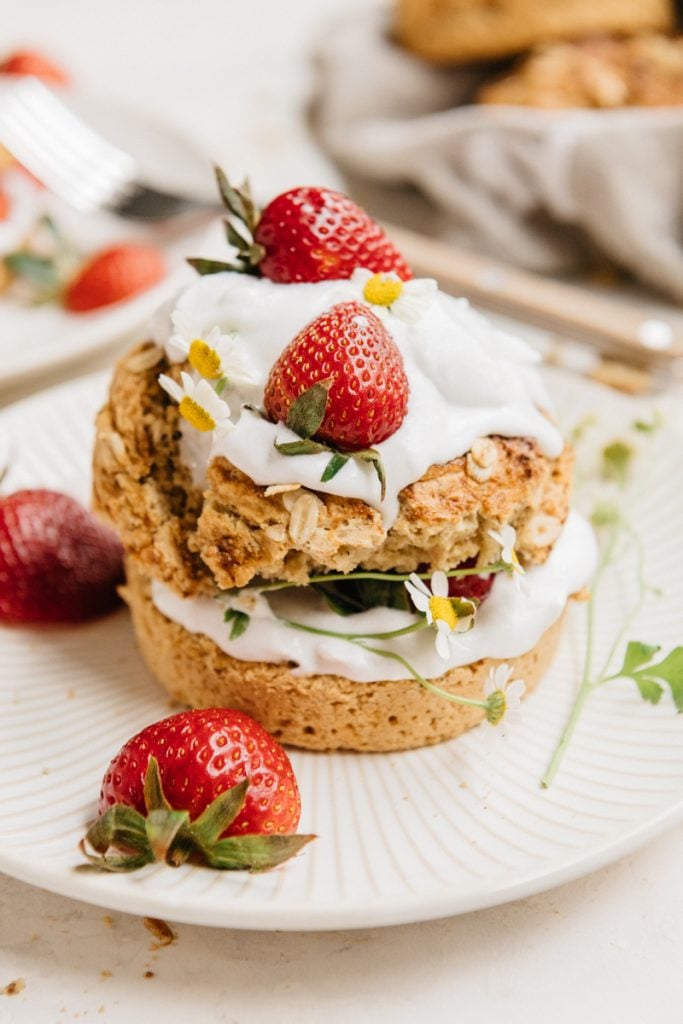 Gluten-Free Strawberry Shortcake_4th of july desserts