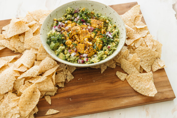 Indian street corn guacamole_gluten free dairy free appetizers