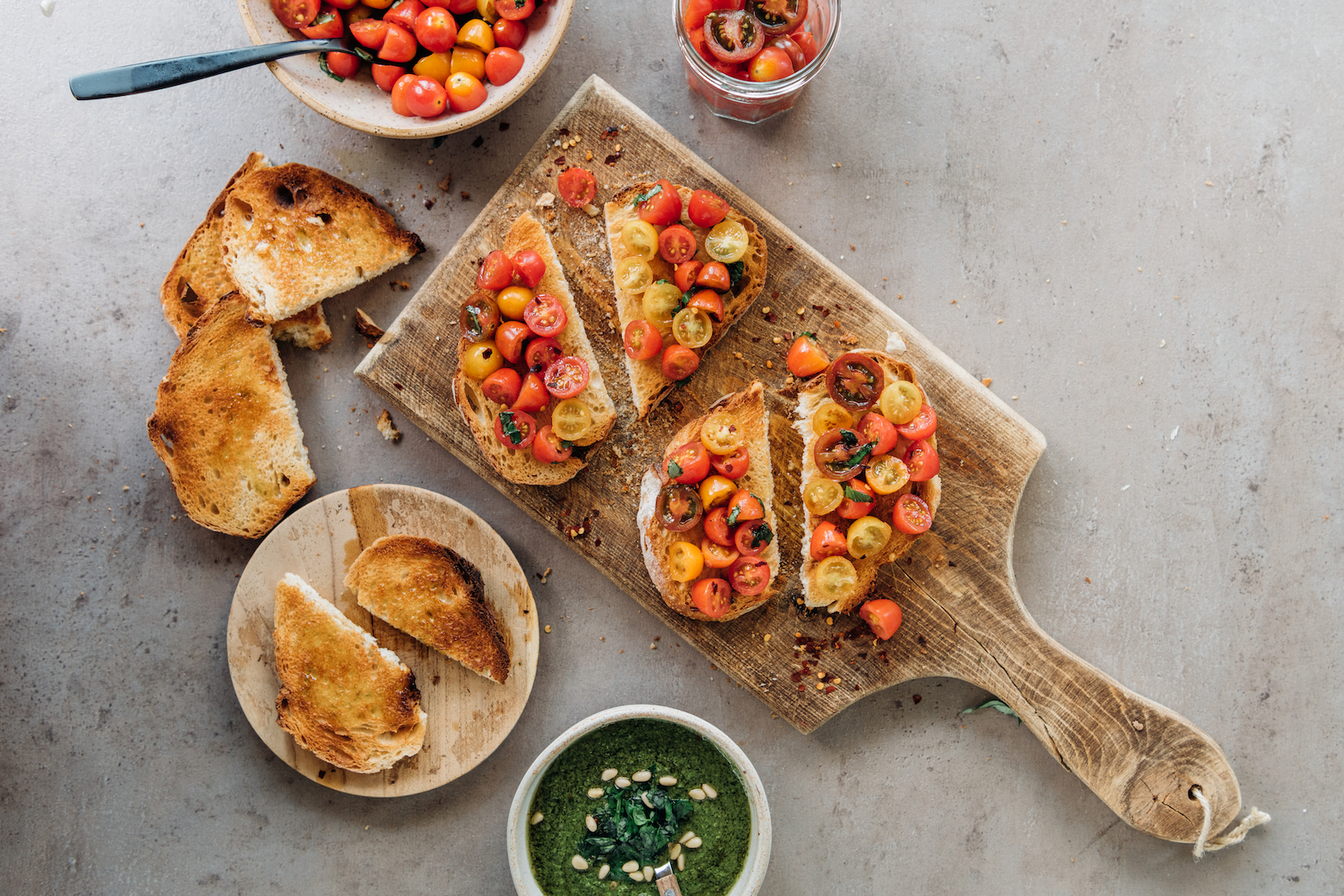 easy bruschetta