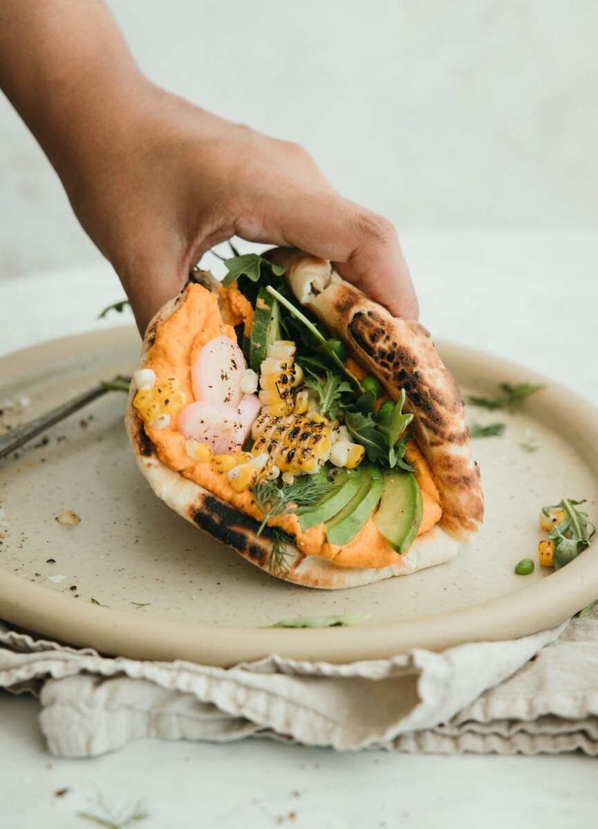 vegan flatbread recipe_plant-based protein