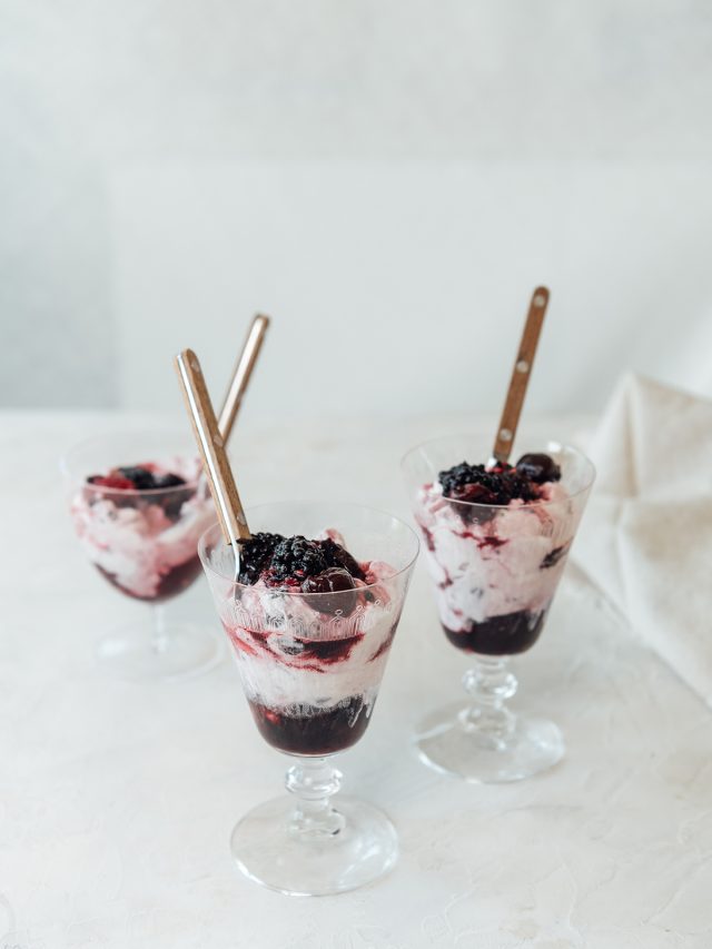Easy Summer Fruit Fool