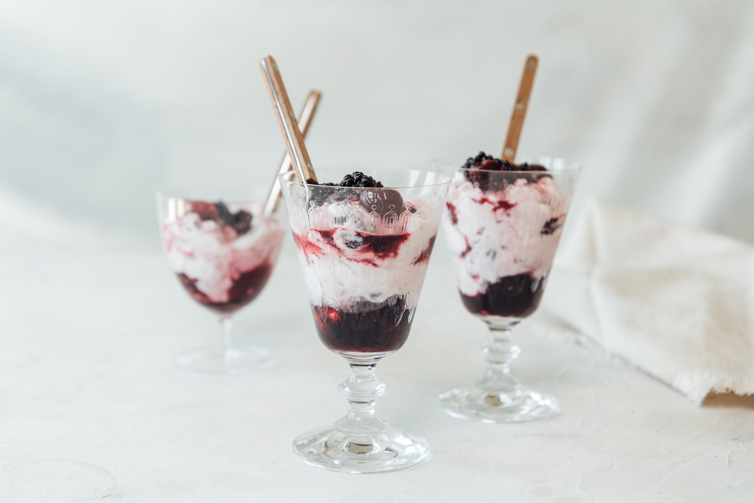 summer fruit fools
