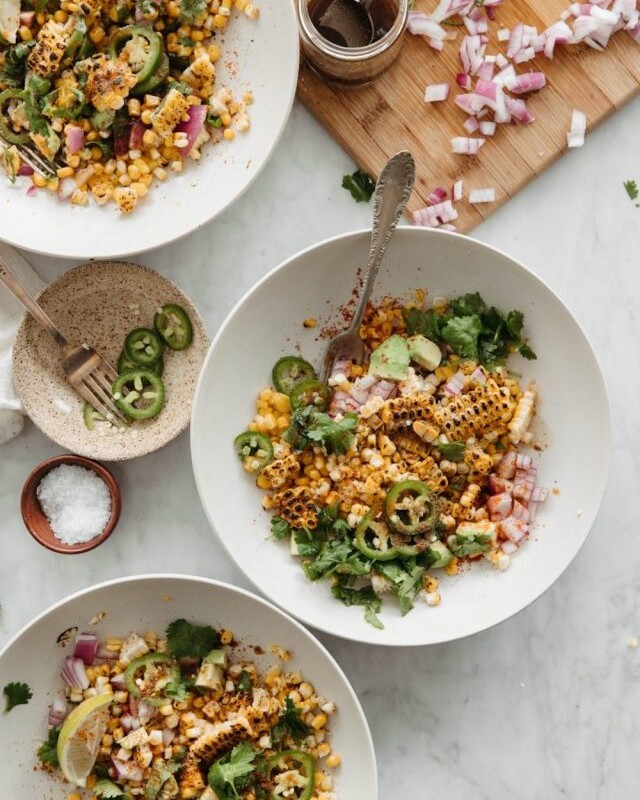 masala corn bhutta salad