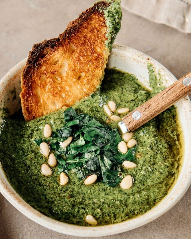 vegan pesto recipe