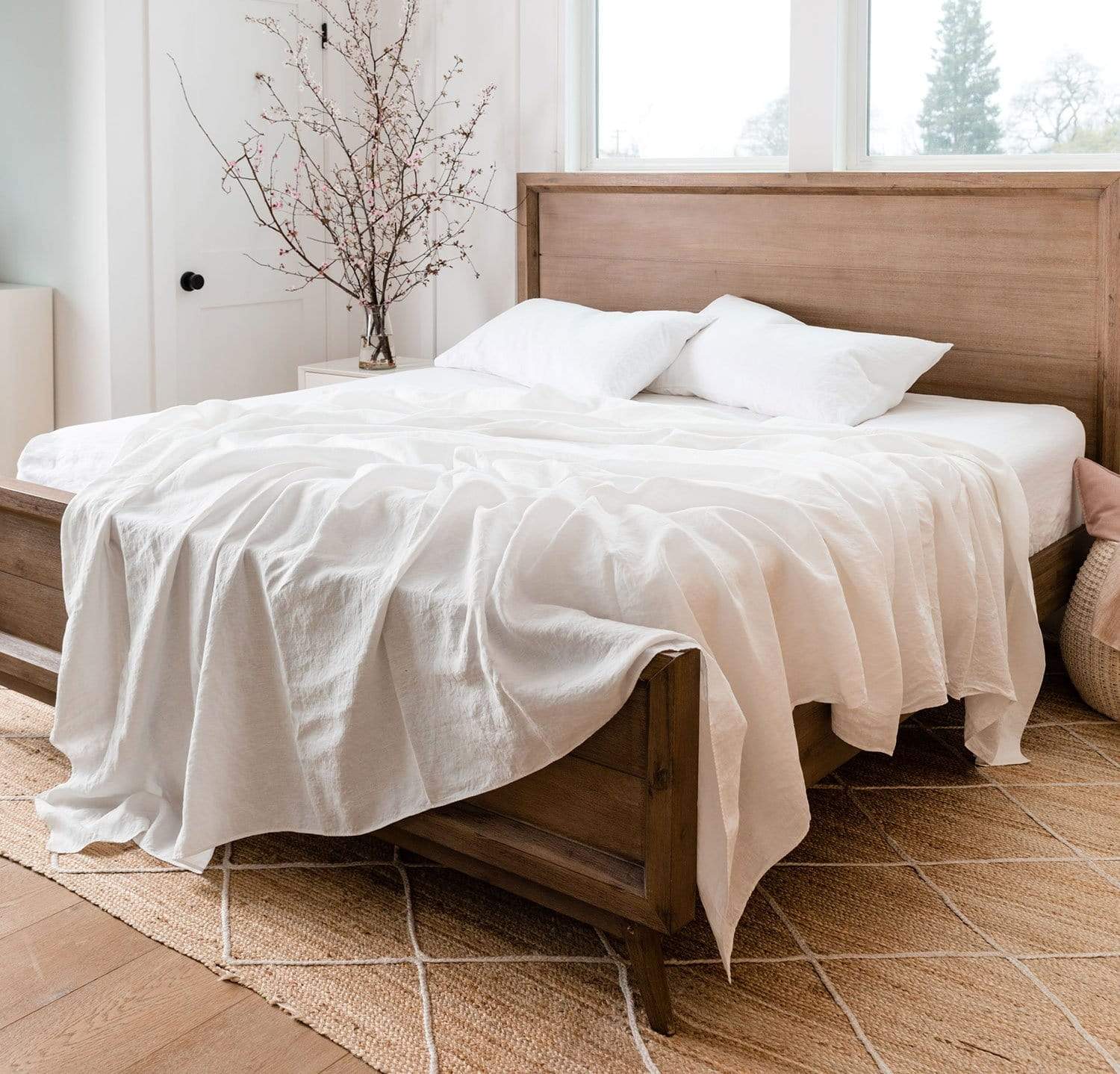 linen sheet set