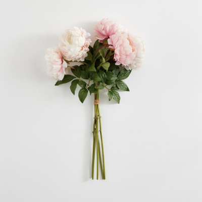 Faux Long Stem Peony Bundle